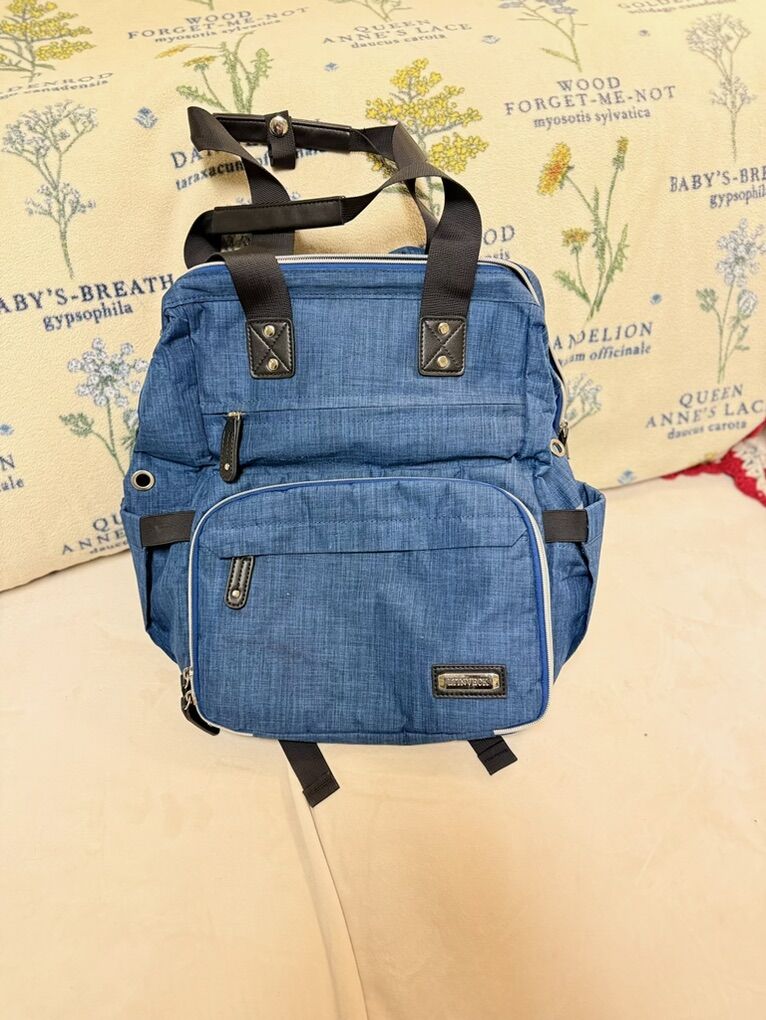 Diaper bag/Backpack/Craft Bag/Crochet Bag