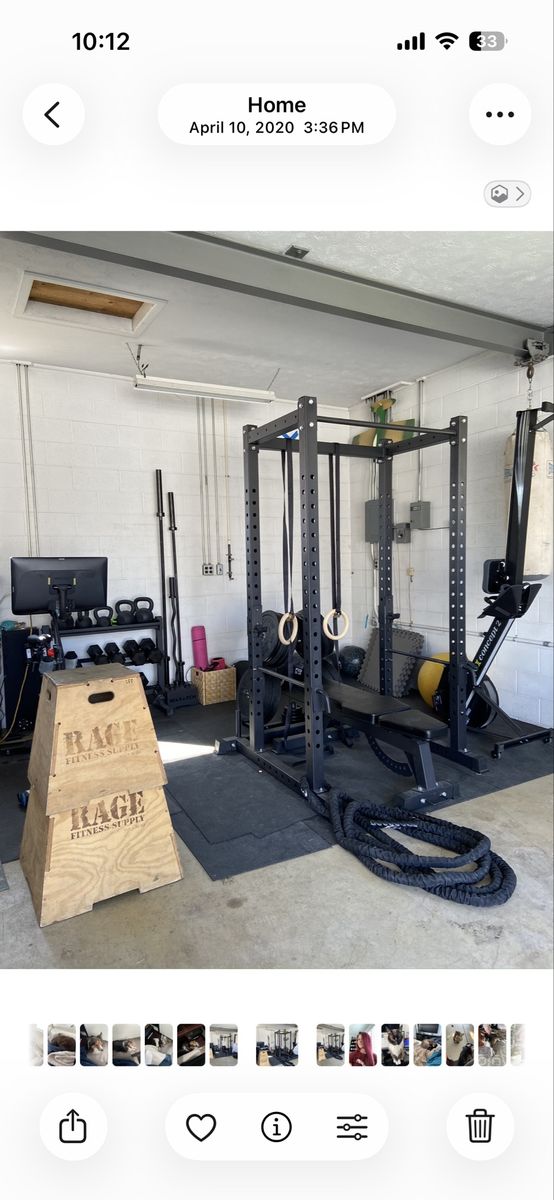 **pending pick up**Squat rack only. Other items not for sale.