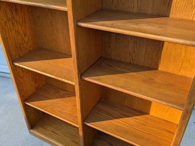 Bookshelf 8 Shelves, 6 Adjustable Height