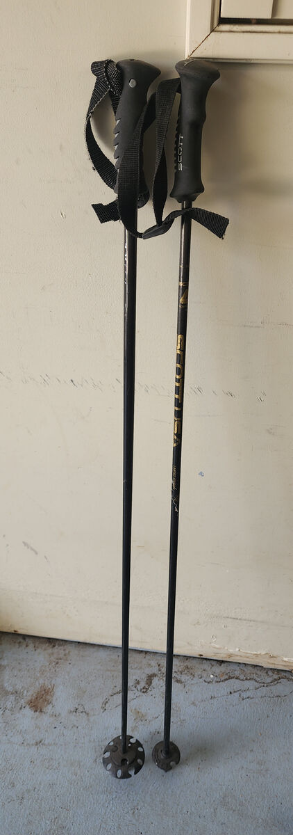 1 cool set of mixed brand carbon fiber composite ski poles 125cm / 50"