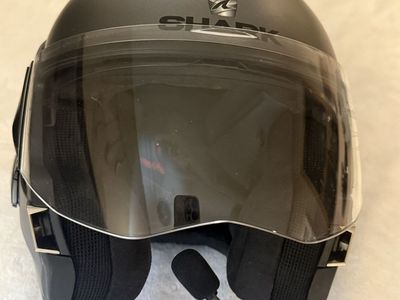 Shark Evoline Series 3 Motorcycle Helmet with Sena Bluetooth, Size M