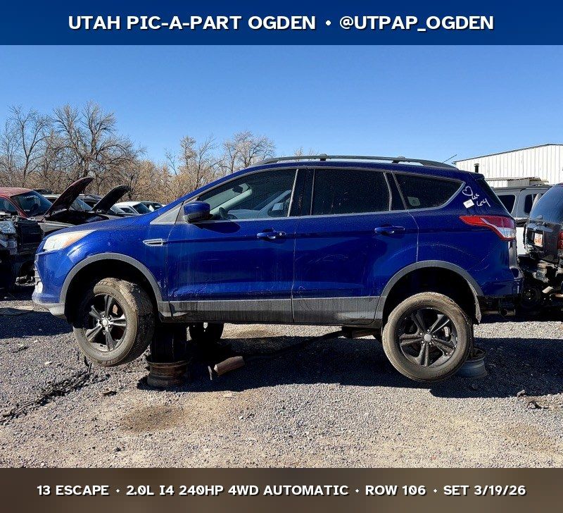 2013 Ford Escape Parts - UTPAP Ogden