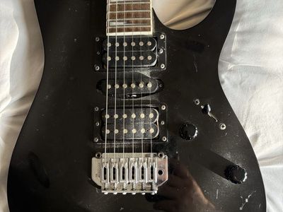 Ibanez GRG 170DX Electric Guitar Black HSH