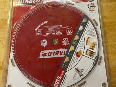 Diablo saw blade 14”