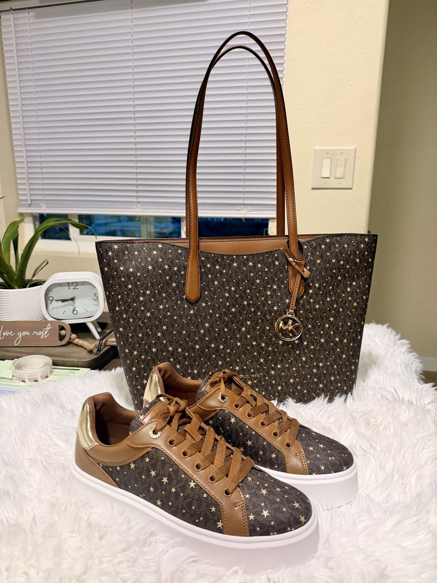 Michael Kors shoes and matching purse