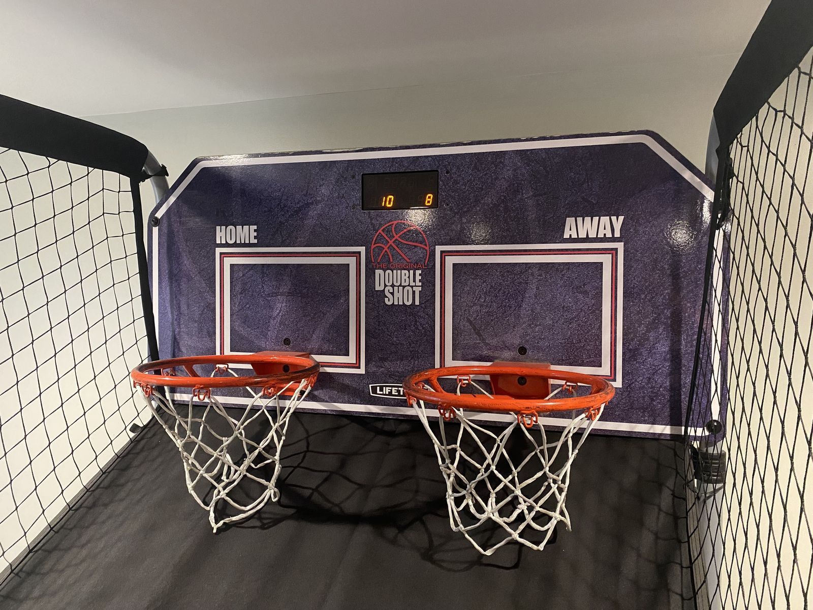 Lifetime Double Shot Electronic Arcade Style Basketball Game