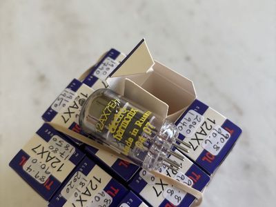 Used 12AX7 Guitar Amp Tubes (9)