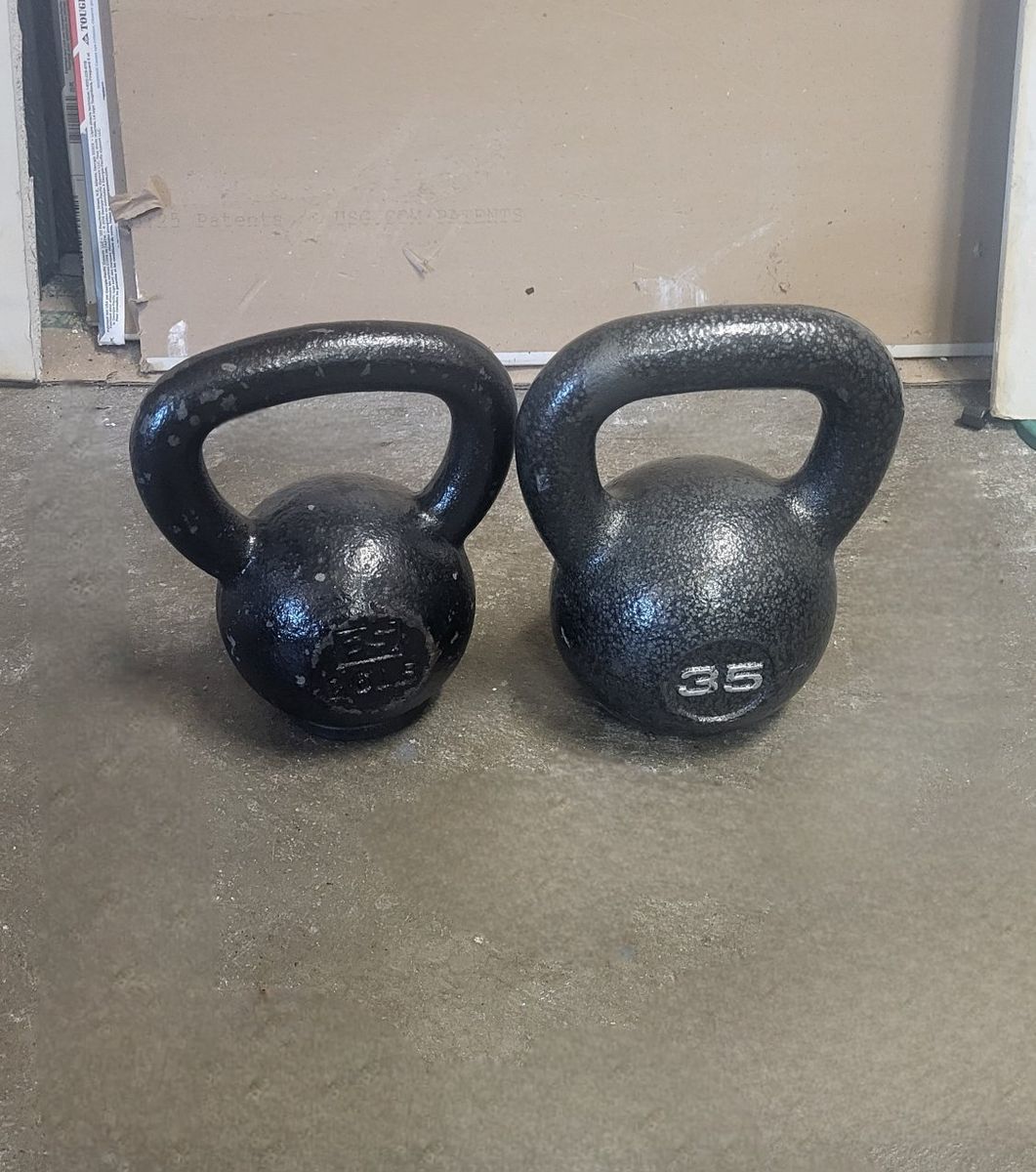 kettlebells 61 pounds