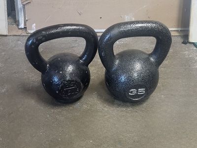 kettlebells 61 pounds