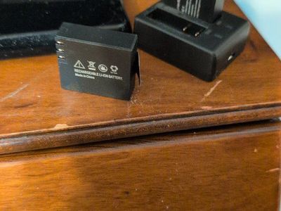 FREE Camera batteries Rechargeable Li-ion Camera Batteries with Dual Bay Charger Dock