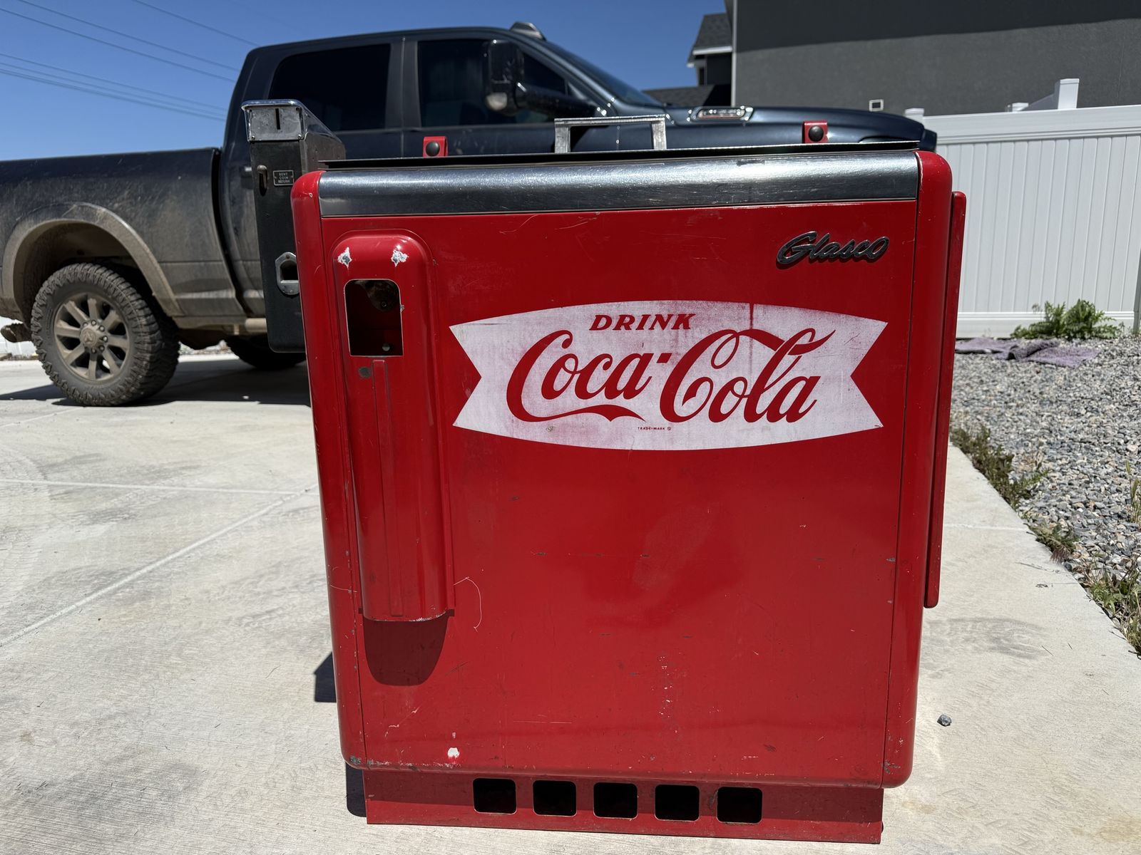 Working 1960 Coca-Cola cooler