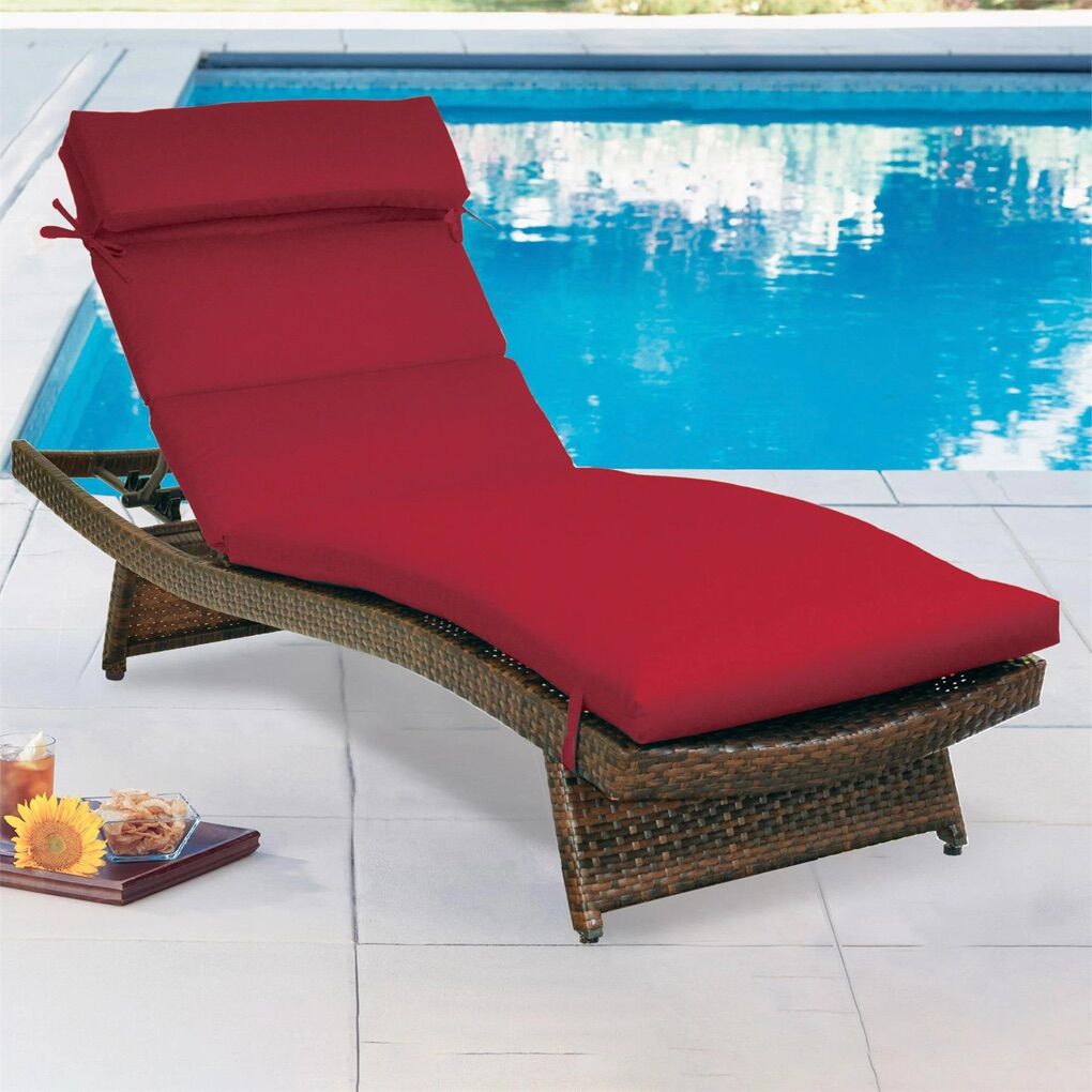 Peak Season Outdoor Chaise Cushion