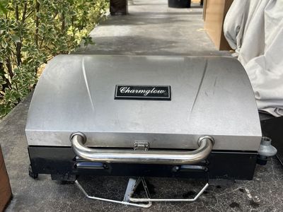 Charmglow Stainless Steel Portable Tabletop Gas Grill
