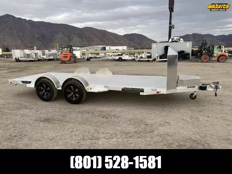 2026 Aluma EX8218 7x18 Aluminum Flatbed Car Hauler