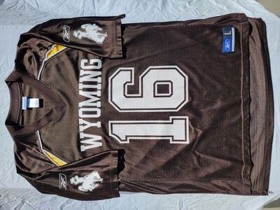 Wyoming Cowboys Football Jersey #16 Reebok