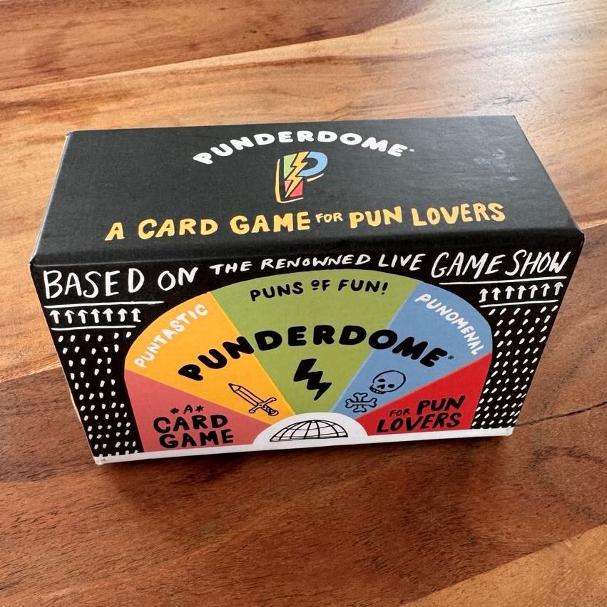 PUNDERDOME Card Game for Pun Lovers - 3+ Players - Ages 12+ -Jo & Fred Firestone