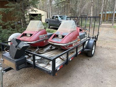 Three snowmobiles for trade