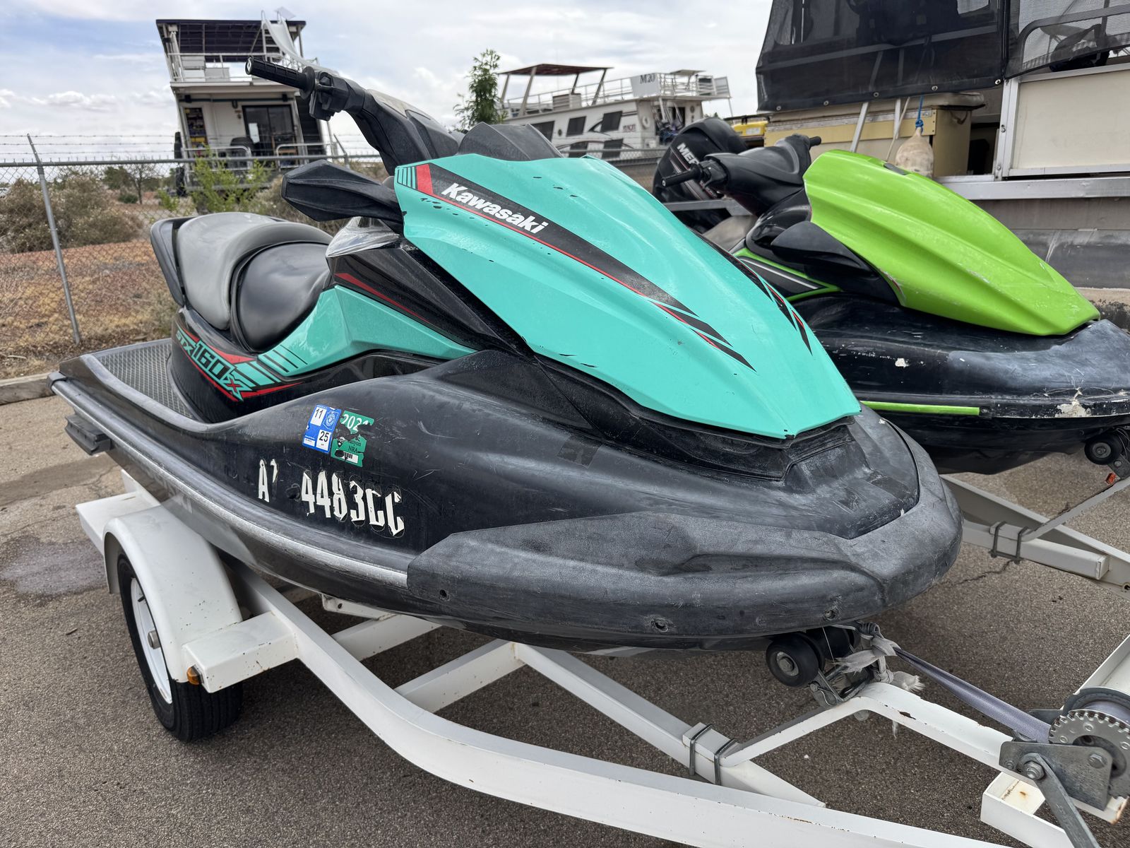 STX-160X and STX-15F with trailer