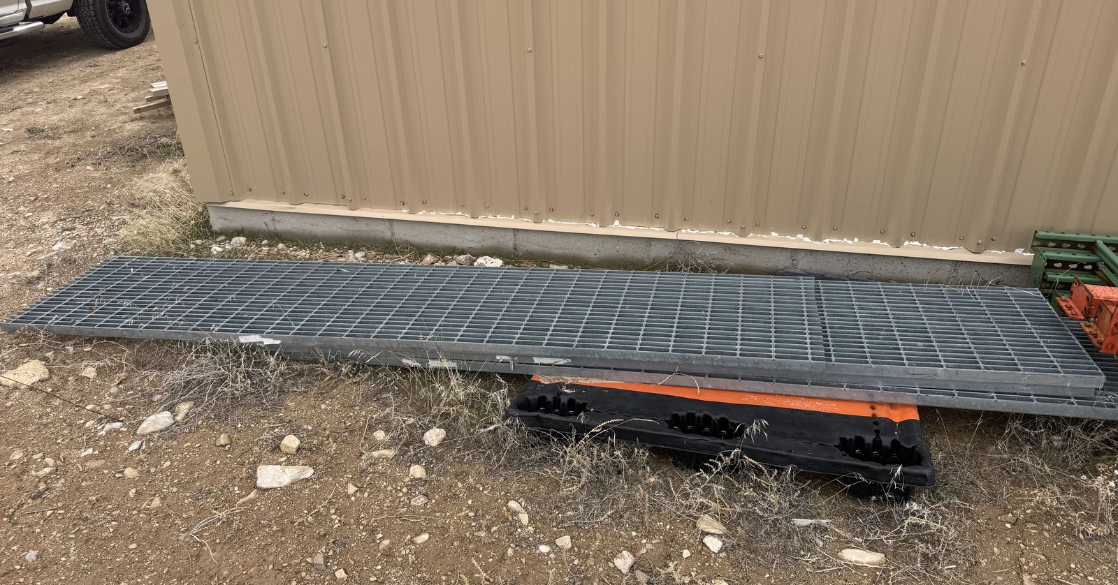 Steel Grate Galvanized 10x2 W/ 1x4 Squares NEW