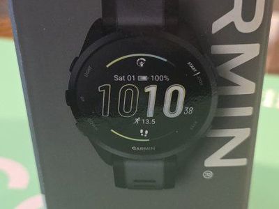 Garmin Forerunner 165 AMOLED GPS Running Smartwatch - New in Box