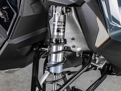 2026 Polaris® Patriot 9R RMK Khaos 155 Gloss Black / Blue Dusk