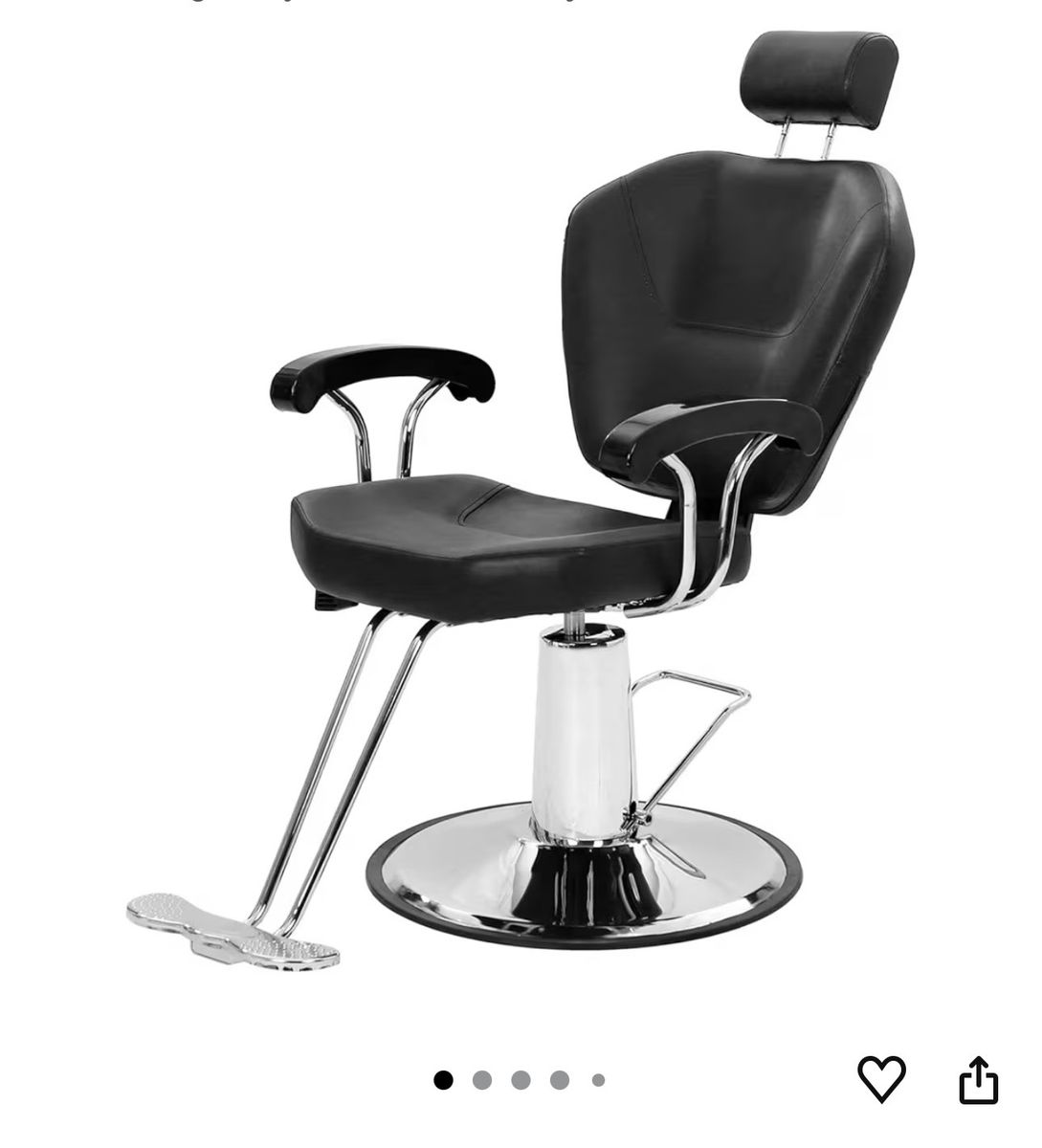 Reclining Barber Salon Chair