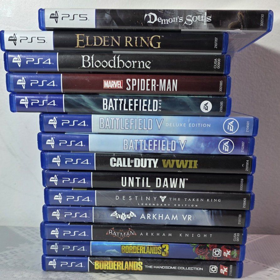 PS5 & PS4 Video Games.