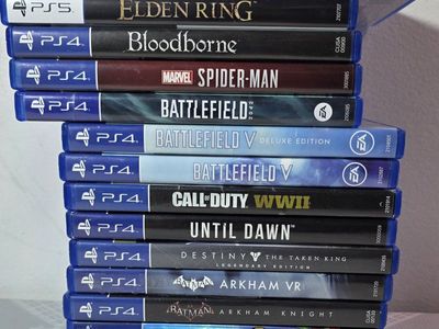 PS5 & PS4 Video Games.