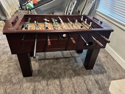 American Heritage Carlyle Foosball Table (Competition-Quality)