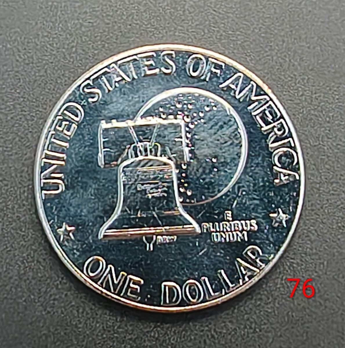 1776-1976 Eisenhower Bicentennial Dollar Coin