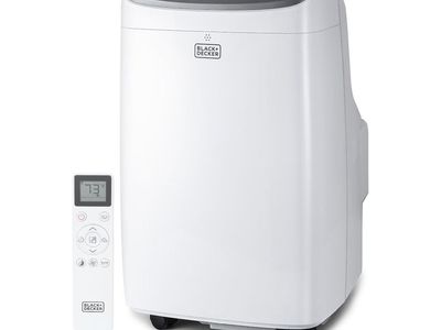 New BLACK+DECKER Portable Air Conditioner, 9,000 BTU, BPACT08WT, up to 400 sqft AC unit