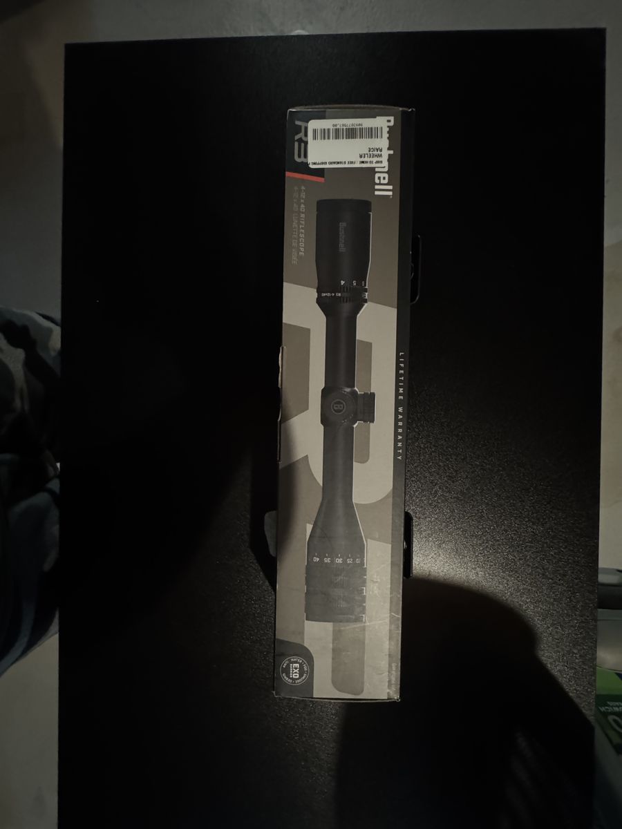 Bushnel R3 4x12x40 Scope