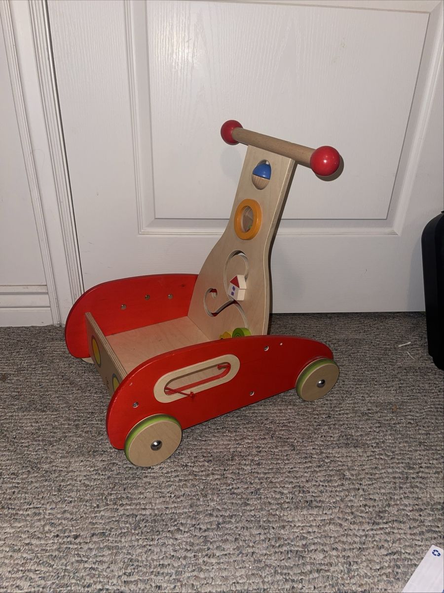 Hape Wonder Walker Push and Pull Toddler Walking Toy