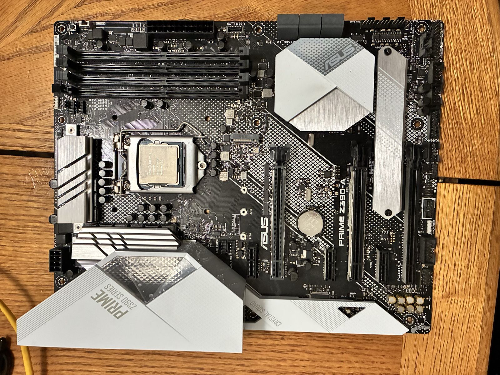 I5-9600k CPU& Prime Z390 Motherboard