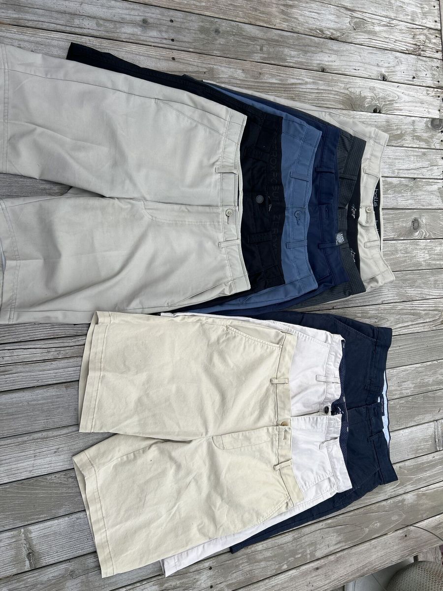 MENS 32 SHORT 9.5 INSEAM $10 EACH