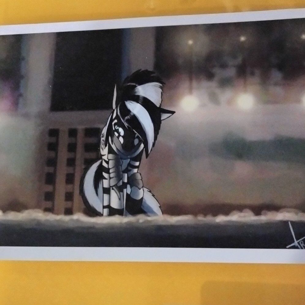 MLP fallout equestria art card