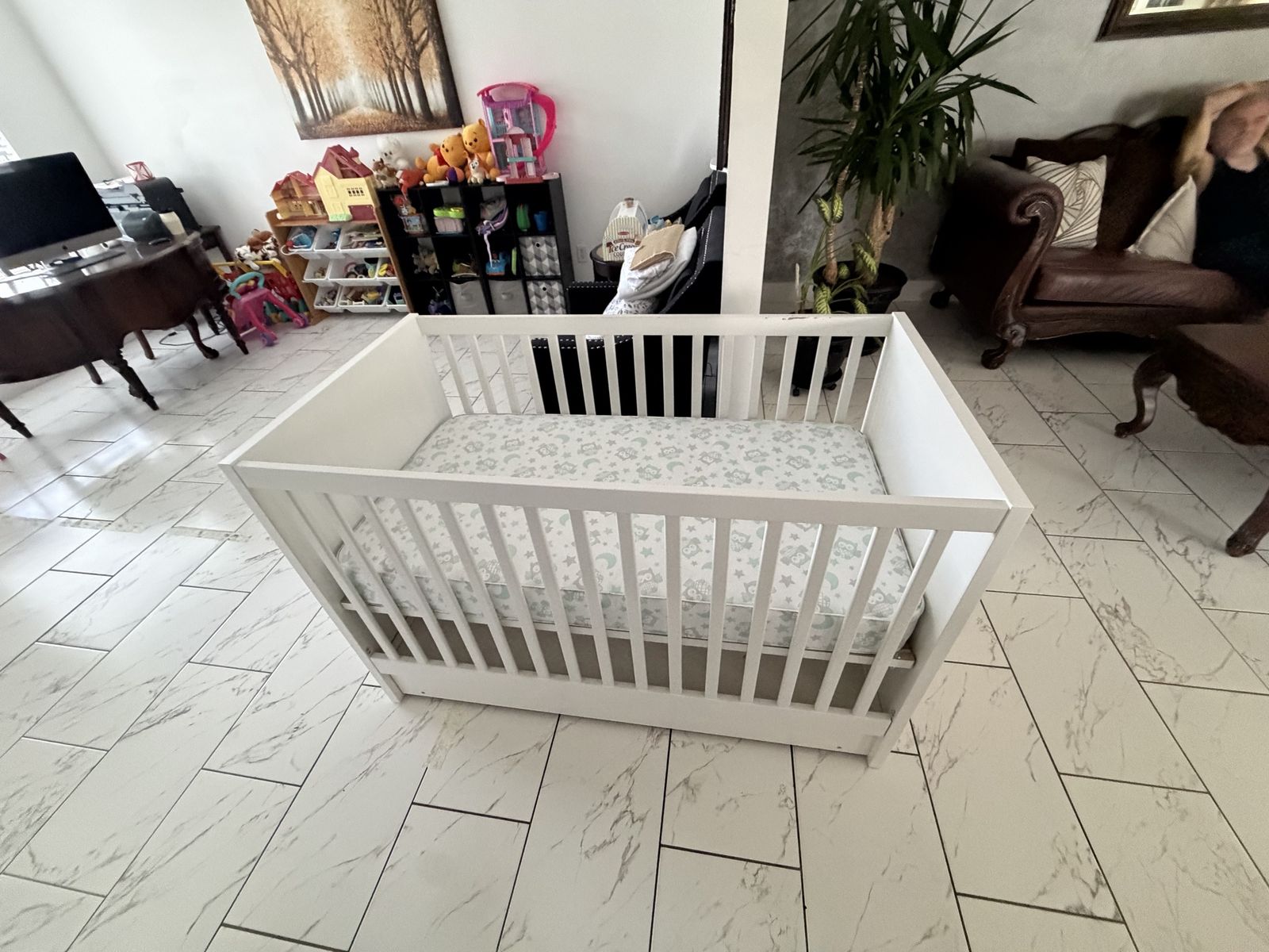IKEA Baby Crib With Mattress