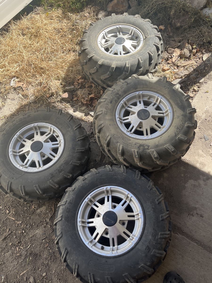 Can am outlander wheels and tires