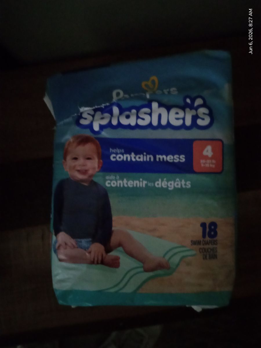 Pampers little splashers swimming diapers we used 1