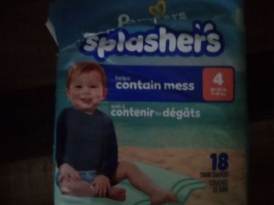 Pampers little splashers swimming diapers we used 1