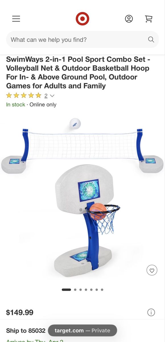 Pool Volleyball Basketball