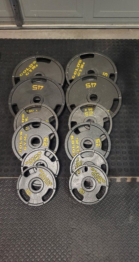 Weight plates 320 pounds