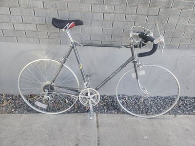 Vintage Raleigh Gran Sport Road Bike - Gray
