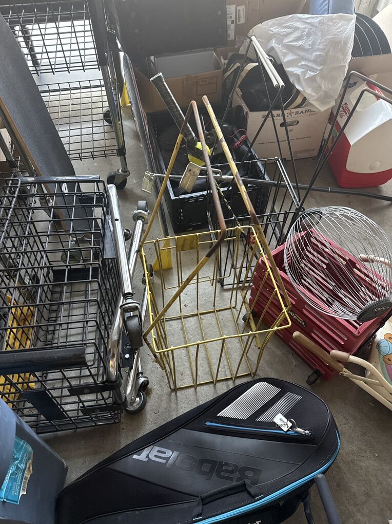 Tennis Baskets And Other Tennis Items For Sale