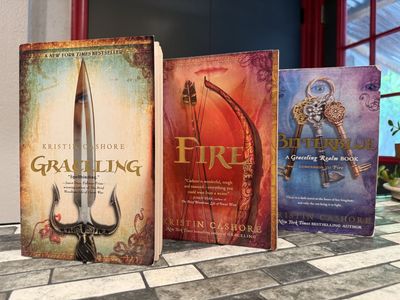 Kristin Cashore Graceling Realm Series Books: Graceling, Fire, Bitterblue