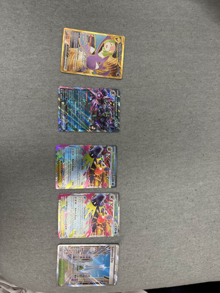 Large Lot of Mixed Pokemon Trading Cards - Ultra Rares, Holos, & Commons -  and I’m willing to negotiate