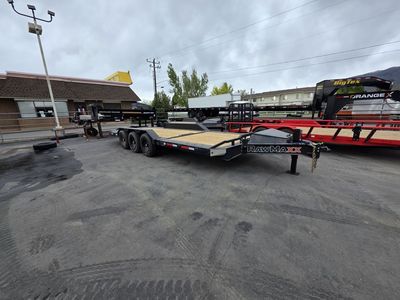 2026 RawMaxx 24' G3X 21K Triple Axle Tilt with Hyd
