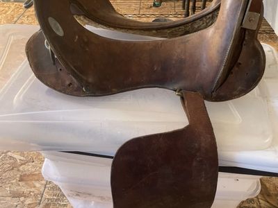 Antique Calvary Saddle