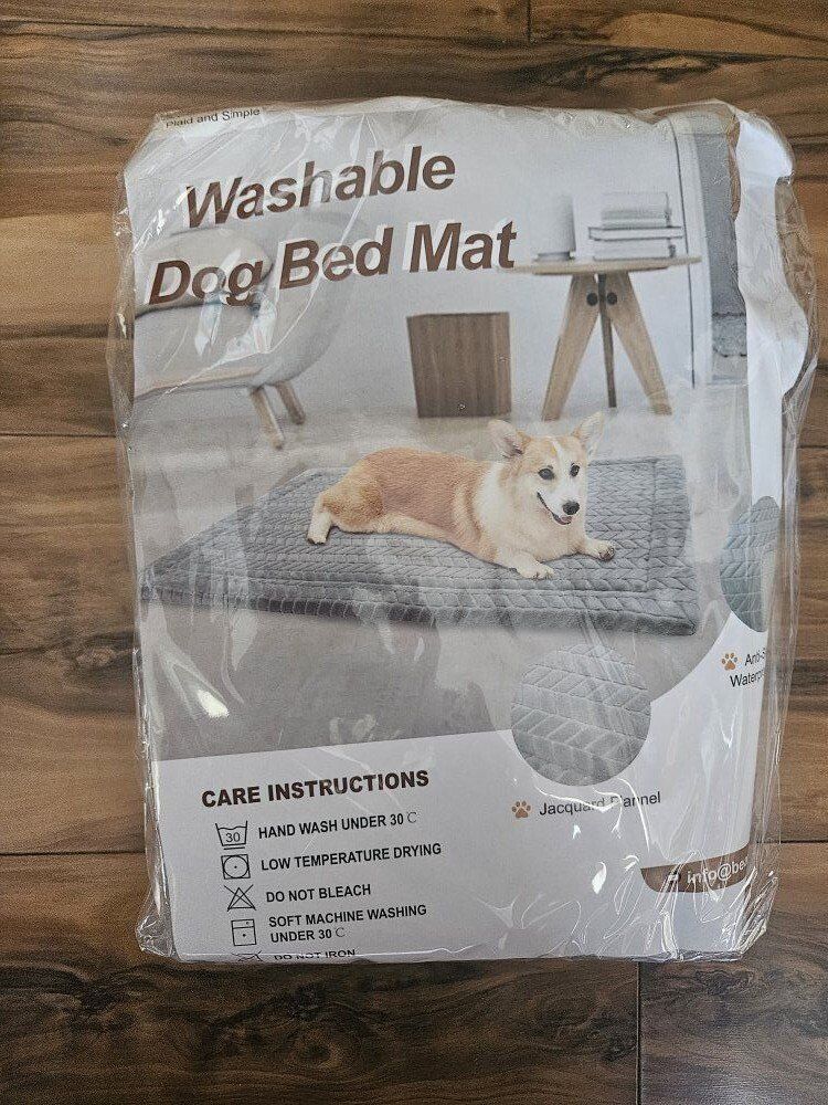 Orthopedic Waterproof Dog Mat for Crate Washable M