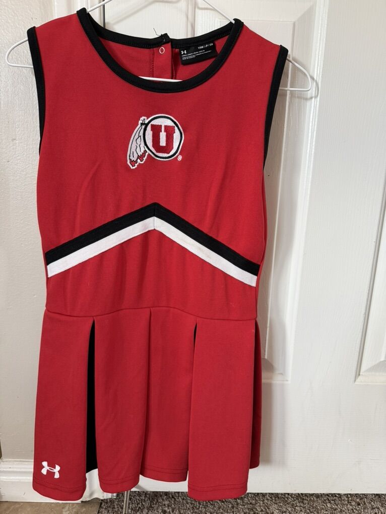 Youth University Of Utah Cheer Outfit